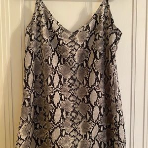 Black & White tank top